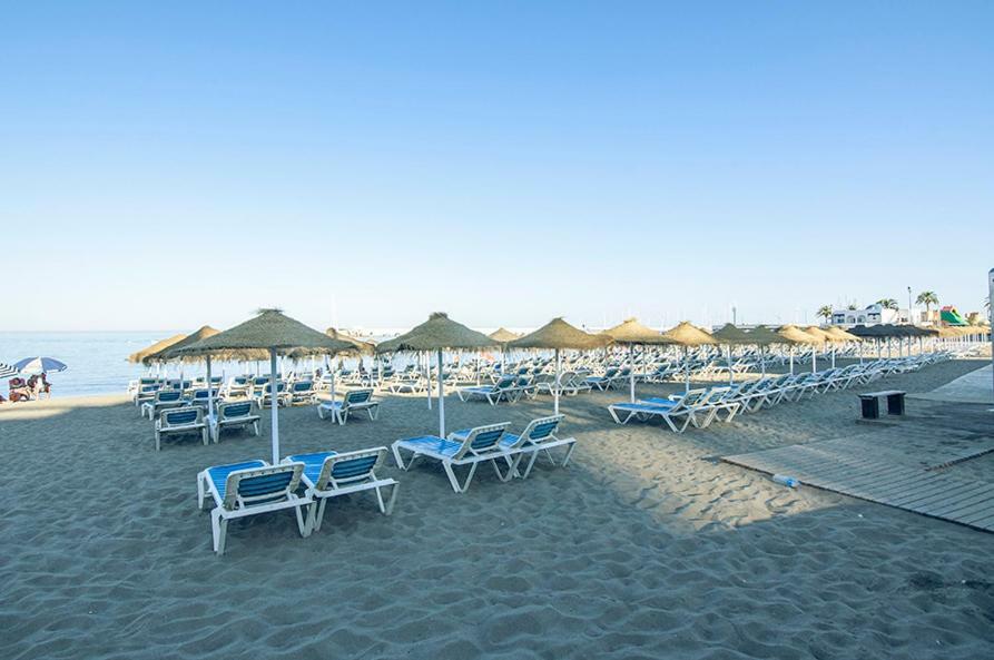 Luminoso Y Fresco Apartamento En 2ª Linea De Playa フエンヒロラ エクステリア 写真